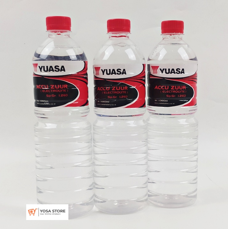 Yuasa Air Aki Zuur 1000ml 3 Botol P Jawa Lazada Indonesia 3185