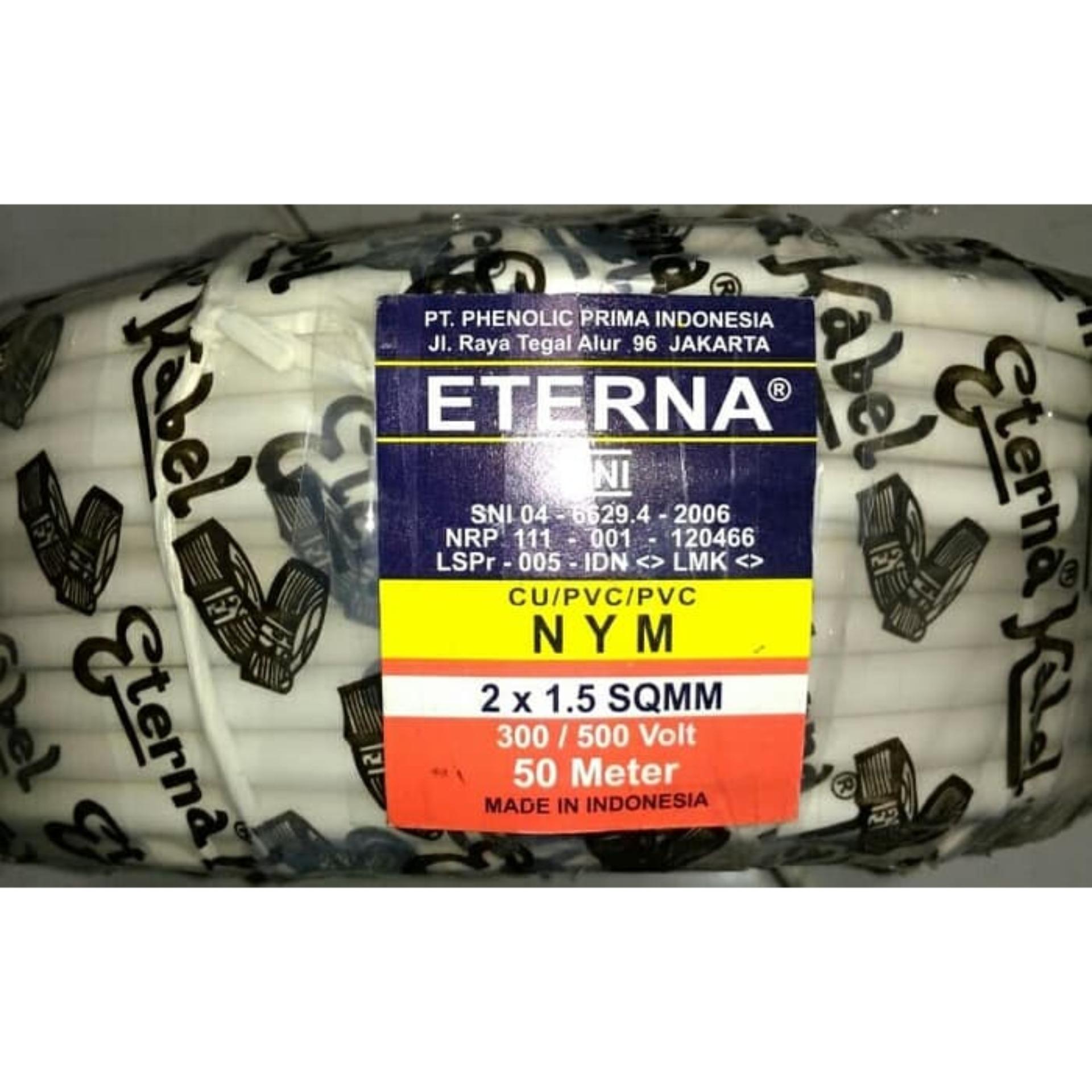 Kabel Eterna 2×1,5 NYM (Kawat Tembaga)