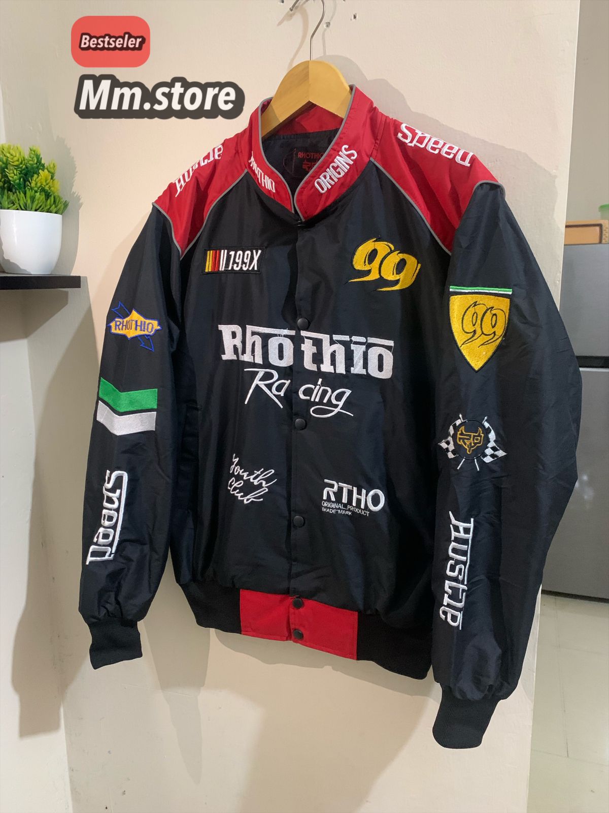 FULL BORDIRAN !! NASCAR JACKET VINTAGE 