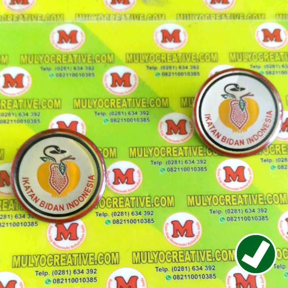 Pin IBI - Pin Logo Ikatan Bidan Indonesia - Bros IBI - Emblem Lencana IBI / 10pcs