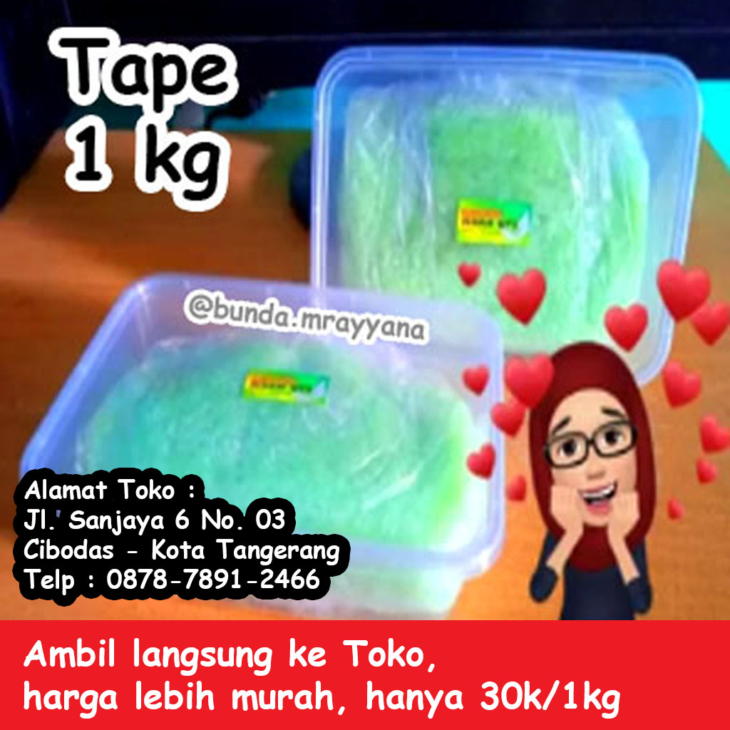 TAPE KETAN HIJAU 1 kg (Asam Manis Segar) Lazada Indonesia