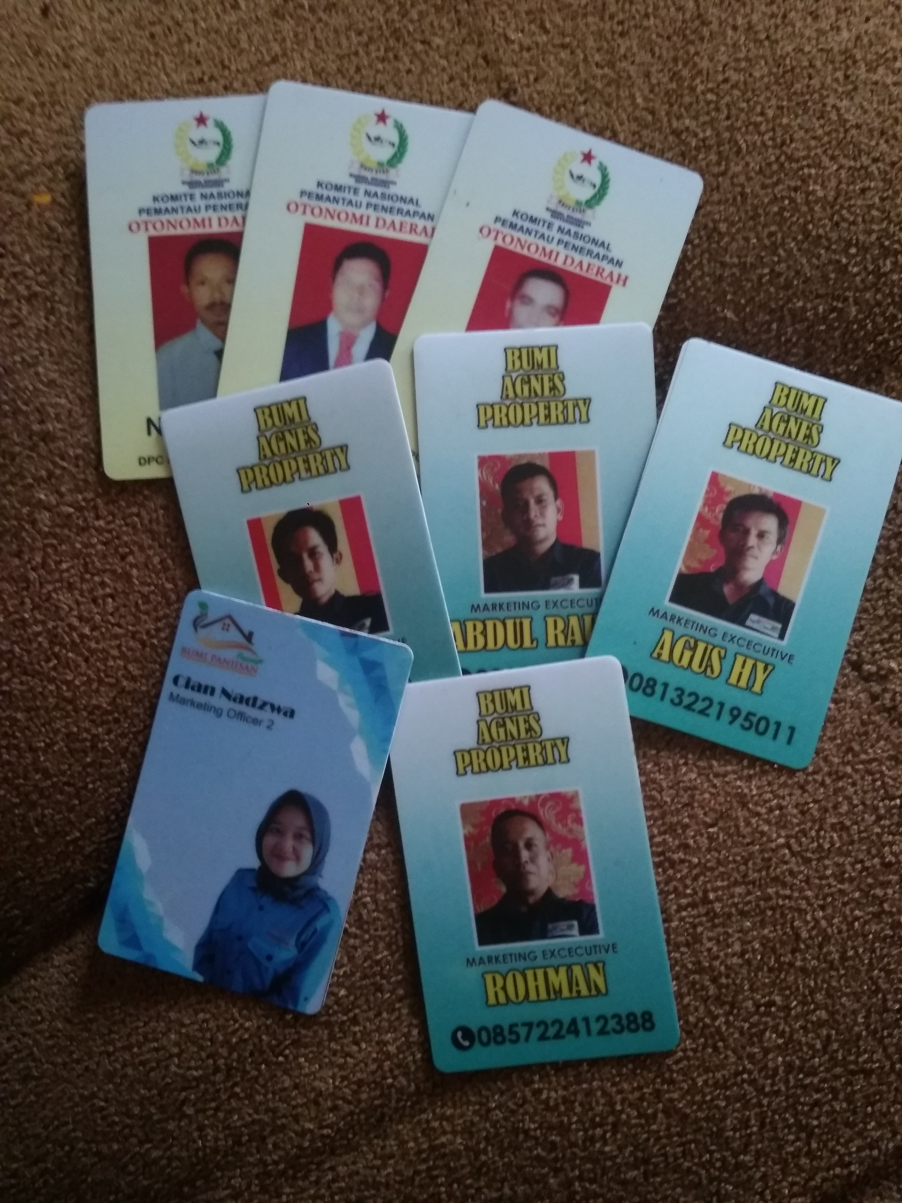 Cetak Id Card Karyawan Cetak Id Card Card Karyawan Name Tag