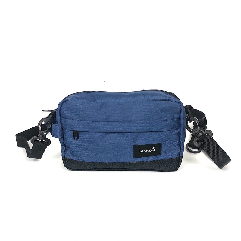 NATIONIDN Pouch Bag Navy Blue Lazada Indonesia