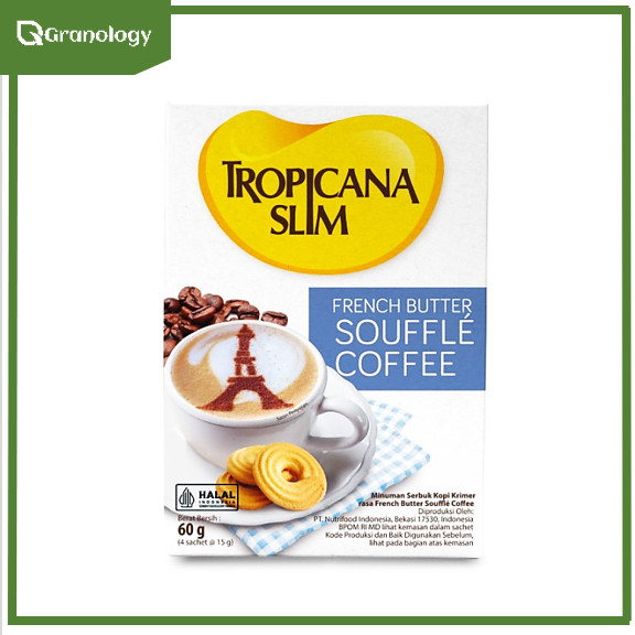Tropicana Slim French Butter Souffle Coffee 1 Box 4 Sachet Lazada