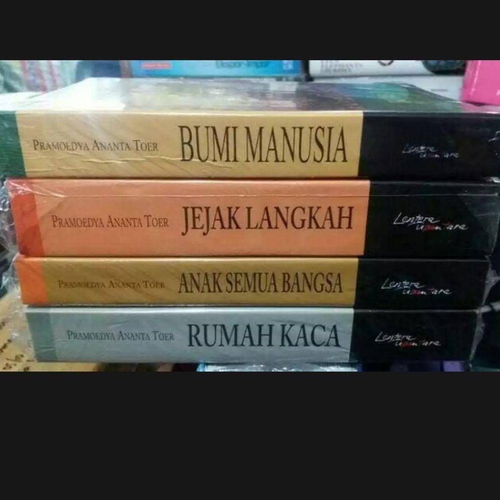 Seri Paket 4 Buku Sastra Tetralogi Pramoedya Ananta Toer Lazada Indonesia