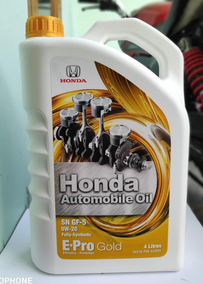 Oli Mobil Epro Gold Sae 0w-20 SN GF-5 Full Synthetic 4liter