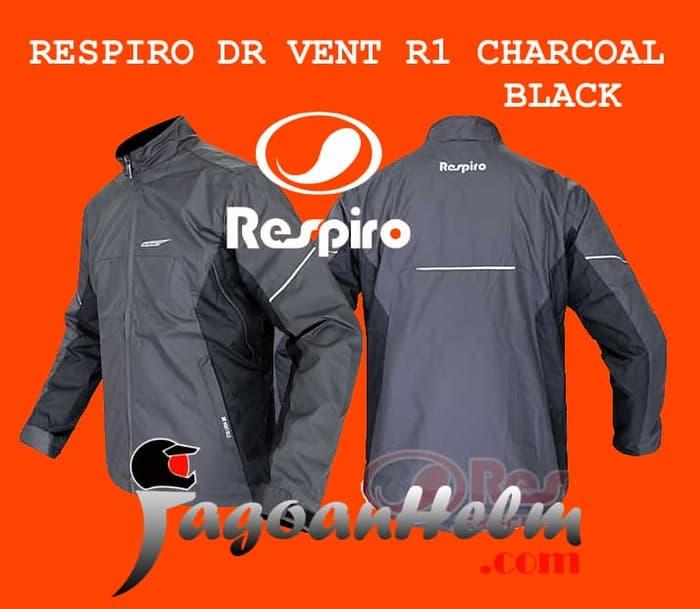 RESPIRO JAKET DR-VENT R1.3 | CHARCOAL BLACK | JACKET MOTOR