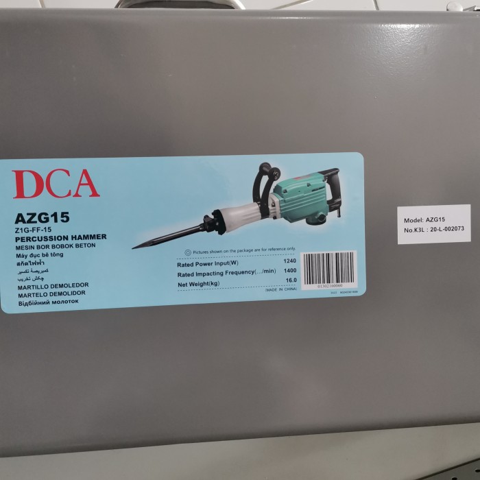 JACK HAMMER DCA AZG15 MESIN BOBOK ASPAL TEMBOK BETON AZG 15 DEMOLITION