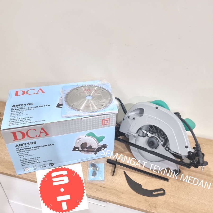 AMY185 MESIN CIRCLE KAYU CIRCULAR SAW RIVING KNIFE 7" DCA AMY 185