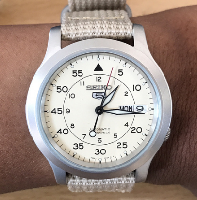 Jual Seiko 5 SNK803 SNK803K2 Automatic Nylon Strap Jam Tangan Original di  Lapak STYLISH WATCH CENTRE | Bukalapak