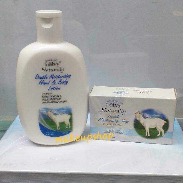 Cod Leivy Susu Kambing Naturally Handbody Soap Lazada Indonesia