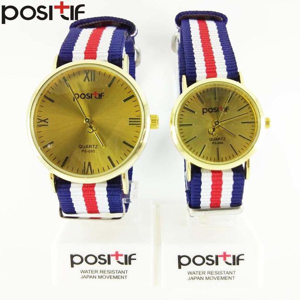 Jam Tangan Couple Positif Water Resistant POSITIF Couple Cartagena