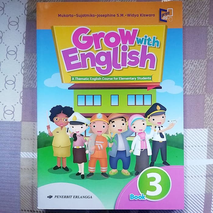 Bisa Cod Buku Bahasa Inggris Grow With English Revisi Sd Mi Kelas 3 Erlangga Limited Lazada Indonesia