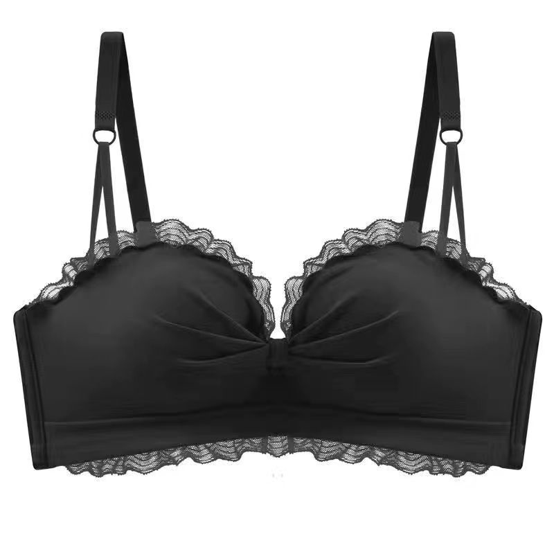 bh-035-lynshop-import-bra-set-cute-small-thin-chest-bra-sexy-halfcup