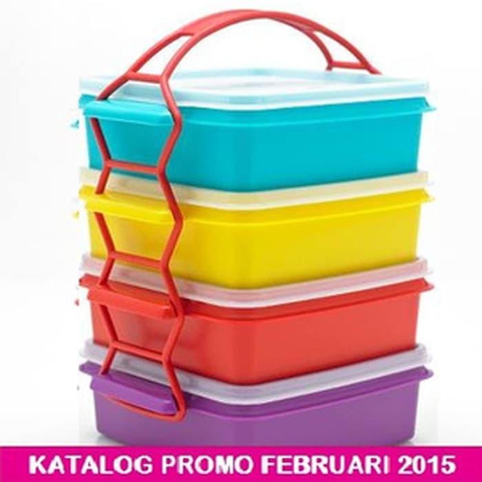 Tupperware Carry All Set - Rantang 4 susun