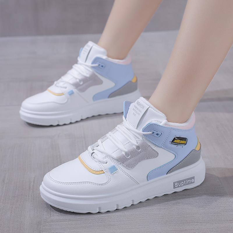 boys white high top sneakers