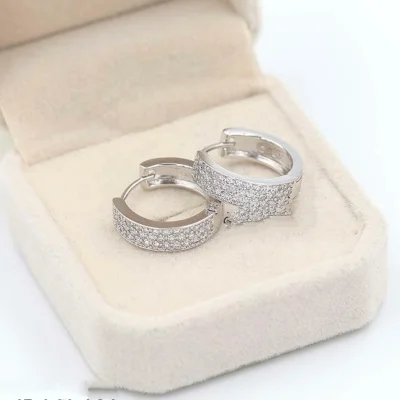 anting jepit silver mata xuping