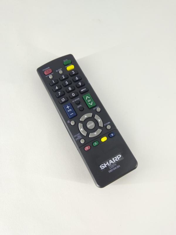 Remot Remote TV Sharp Aquos LCD LED GB016WJSA Original Pabrik / KW
