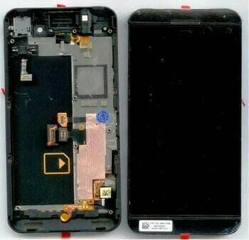 LCD +TOUCHSCREEN BB Z10 4G +FRAME