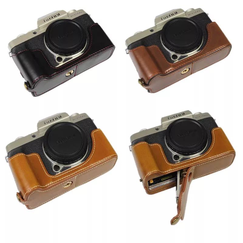 Fujifilm XT200 Fuji X-T200 Half Case Leather Lazada Indonesia