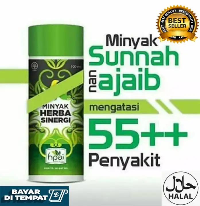 Produk Hpai Minyak Sinergi Minyak Ajaib 100ml Minyak Urut Hpai Ampuh Herba Sinergi Hni Hpai Minyak Butbut Untuk Asma Obat Kulit Melepuh Hpai Minyak Sinergi Mni Hpai Asli 100 Original Lazada Indonesia