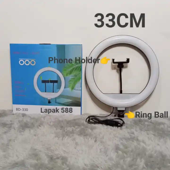 Ring Fill Light 330 Led Ring Light 33cm Photo Studio Lighting Lazada Indonesia