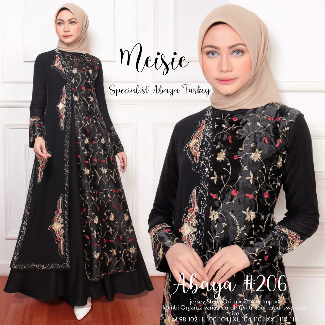 baju abaya 2018
