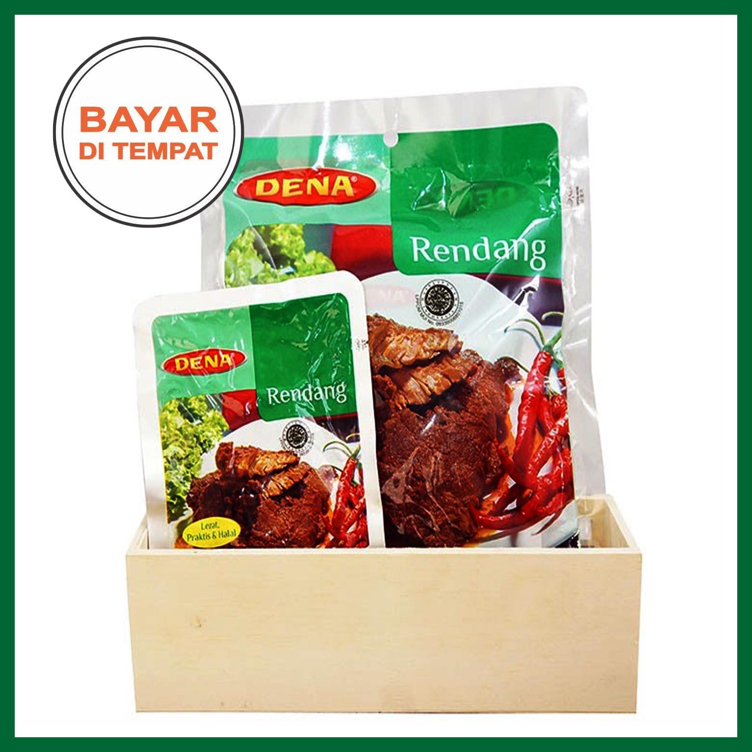 Makanan Siap Saji / Makanan Instan / Makanan Khas Daerah / Rendang Siap Makan / Dena Rendang Sapi / Rendang Padang / 450gr