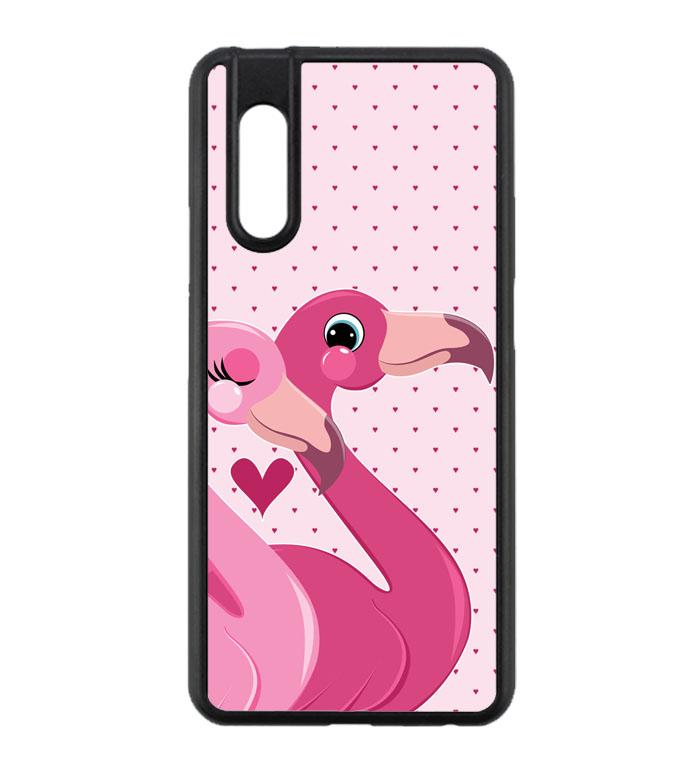 Casing Hardcase Vivo V15 Pro flamingo love birds E1474