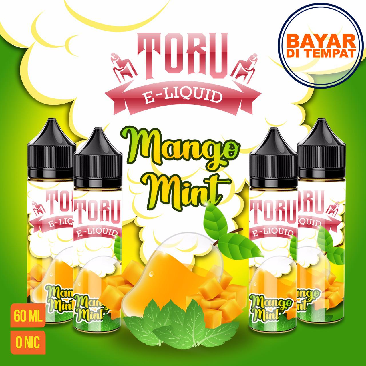 Liquid Premium TORU Varian Rasa 60ml (MANGO MINT)