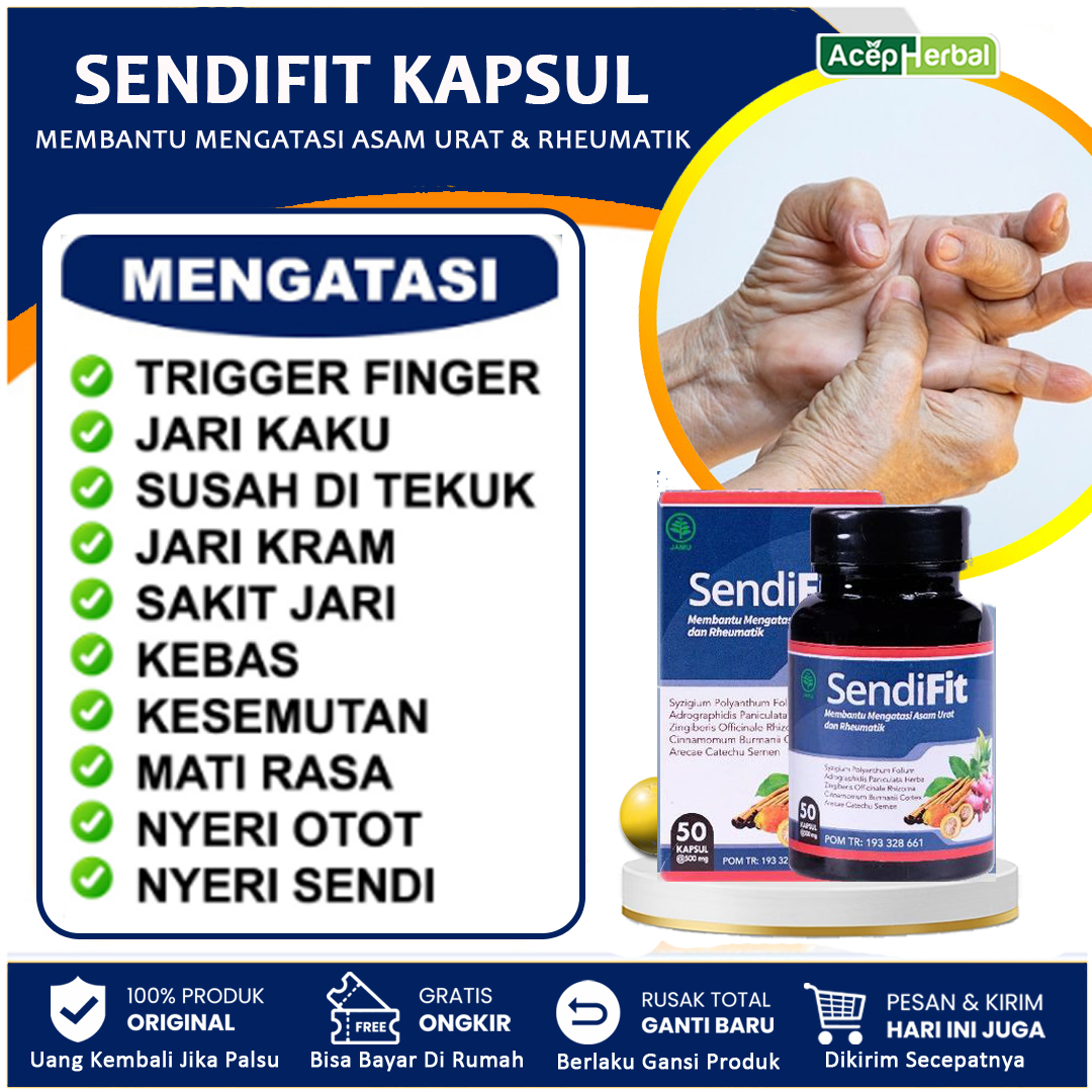 Obat Trigger Finger Penyakit Stenosing Tenosynovitis Jari Tangan Kaku