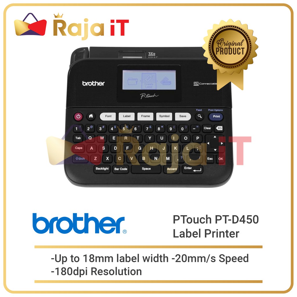 BROTHER Printer Label Maker Pc 