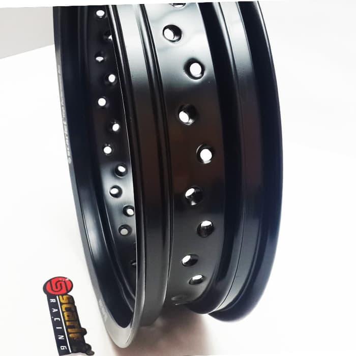 Velg Tapak Lebar Scarlet Ring 14 Uk350 Type Mt Black
