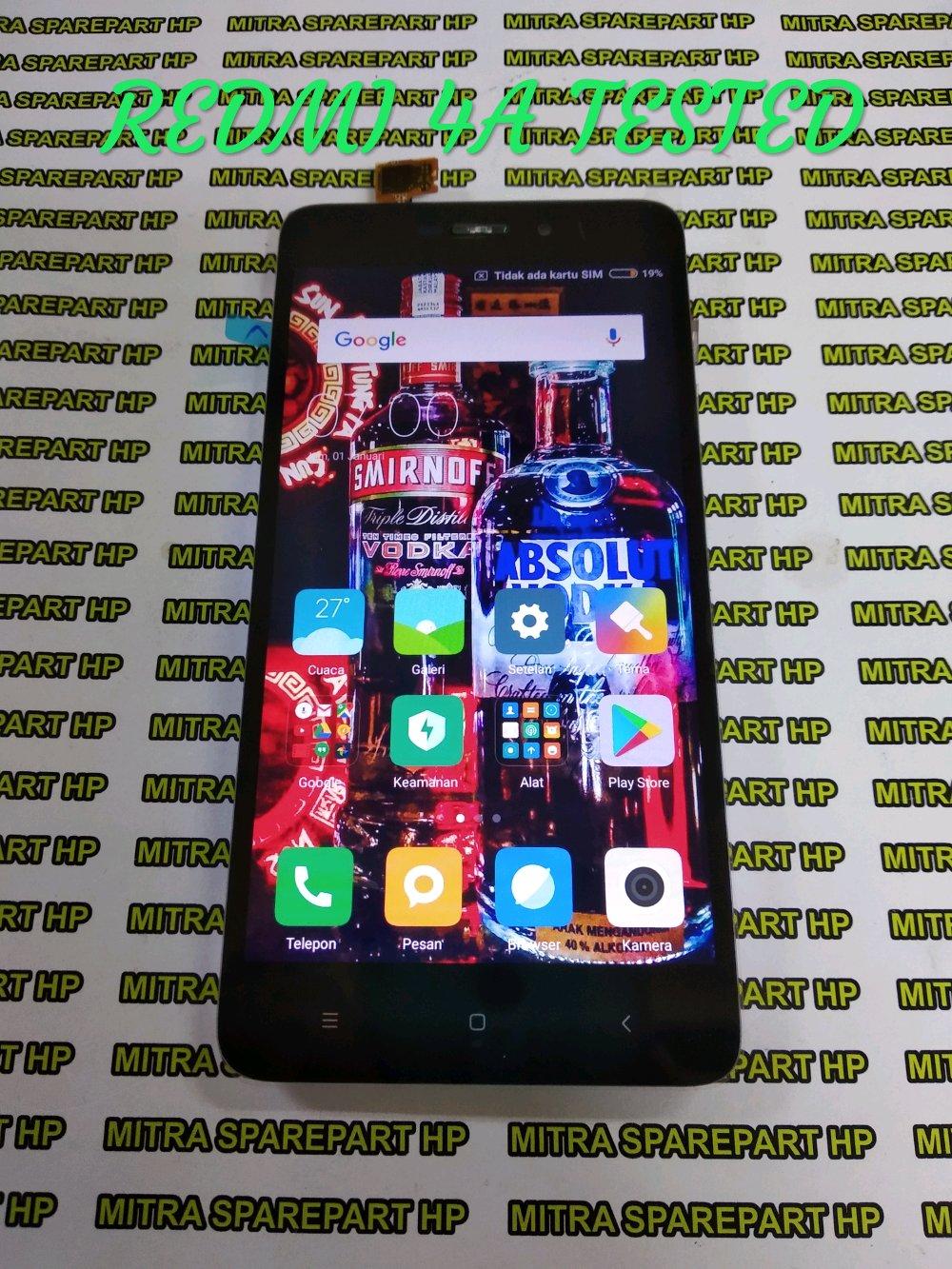 LCD FULLSET TOUCHSCREEN XIAOMI REDMI 4A MI4A ORIGINAL