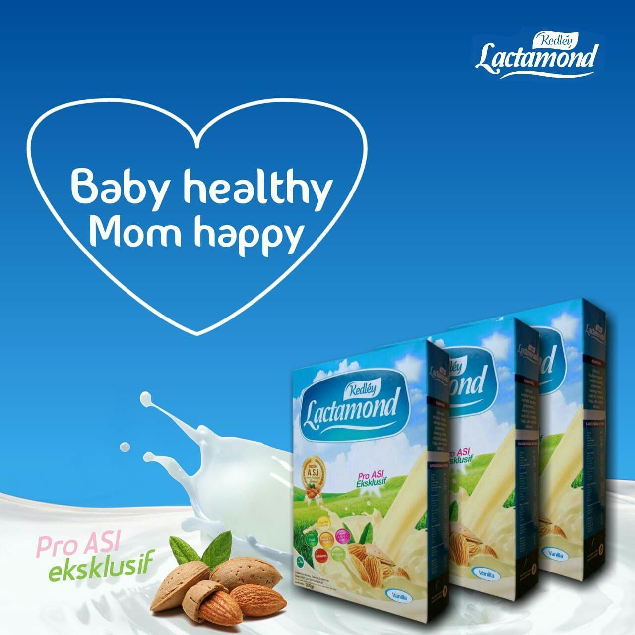 Lactamond Booster ASI Rasa Vanilla 200 gram