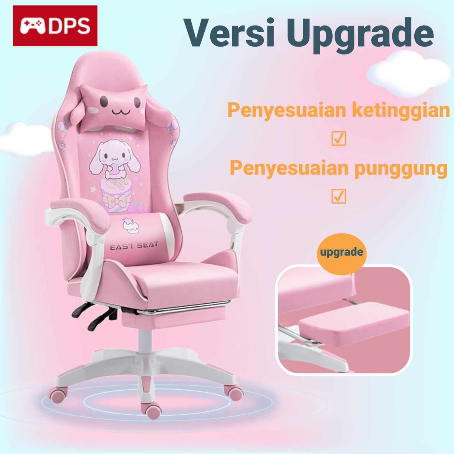 DPS Kursi Gaming / Gaming Chair / Premium Quality Gaming / Kursi Gaming