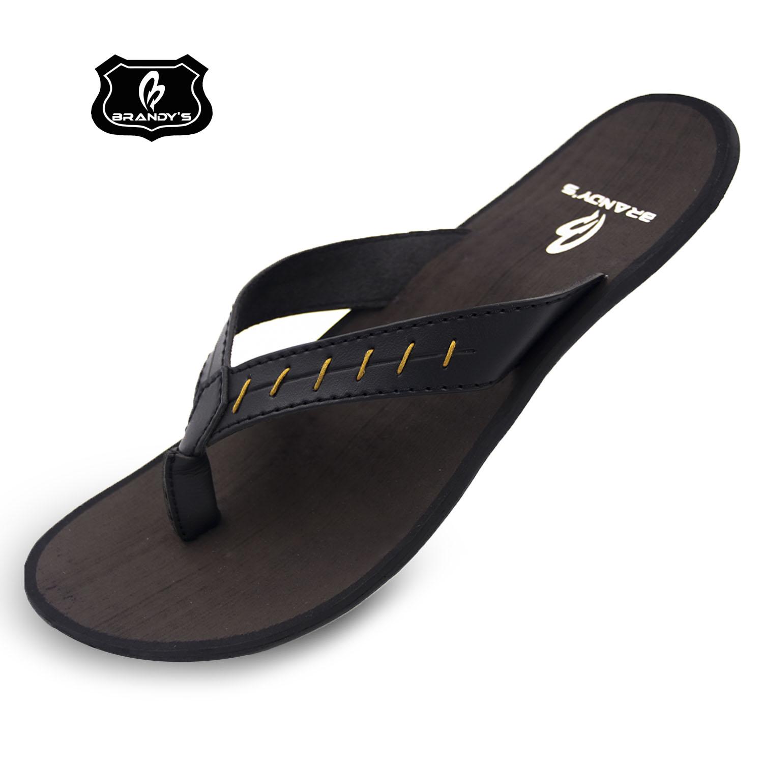 Sandal Kulit Pria Gavin -BRANDYS