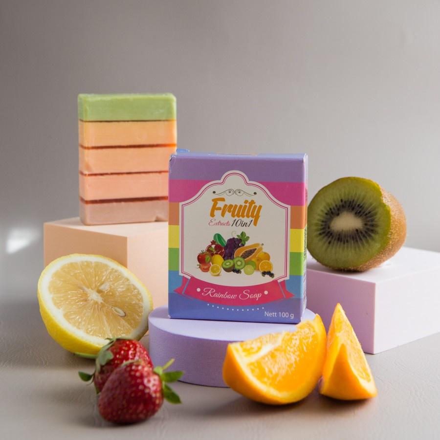 Fruity Rainbow Soap Extracts / Sabun Fruity