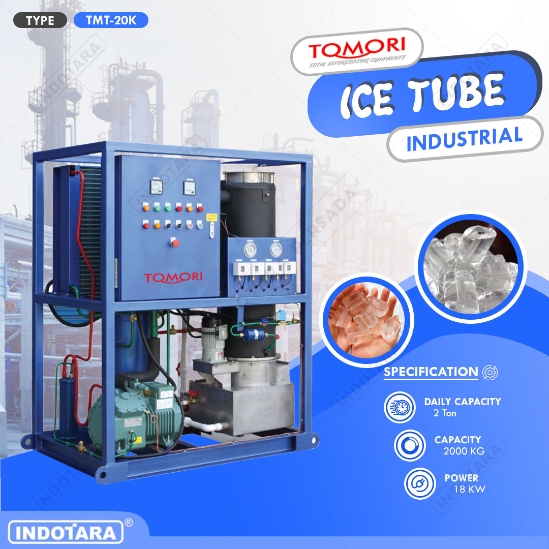 Ice Tube Machine Industrial 2 Ton Tomori TMT20K Lazada Indonesia