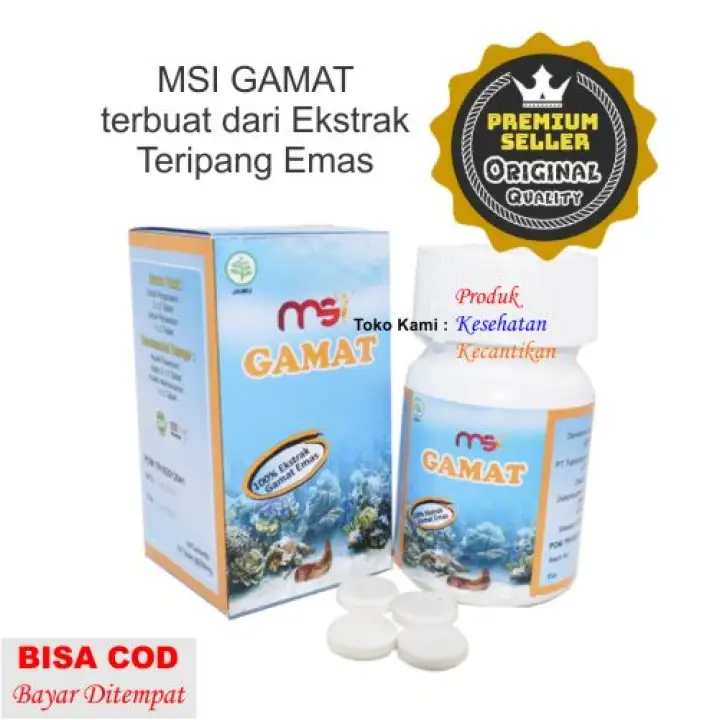 Msi Gamat Emas Tripang Ganti Msi Gamalife Gold Original Lazada Indonesia