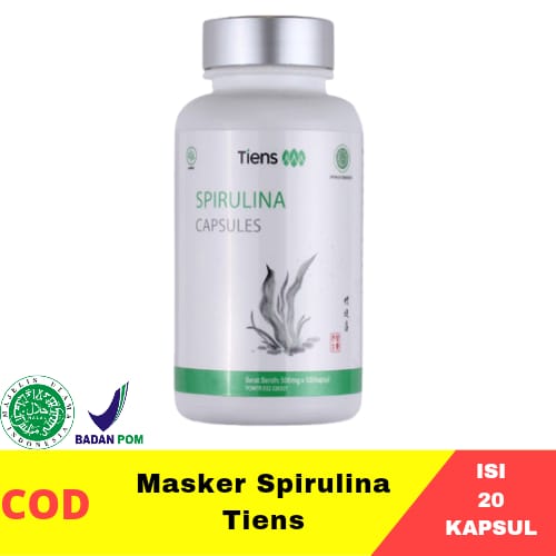 Masker Spirulina Herbal 20 Kapsul Lazada Indonesia
