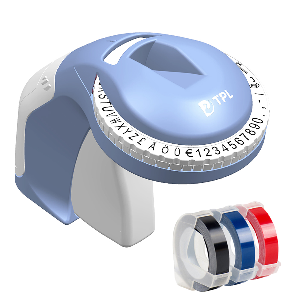 thumbnail image 2 of DYMO Embossing Label Maker Kit With 5 Multi-Color Tapes (3/8") - Thermal Label Organizer 2 of 6