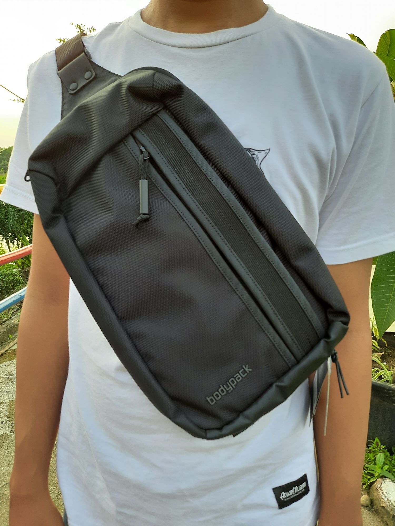 Bodypack Geometry 2.0 Sling Bag - Black 