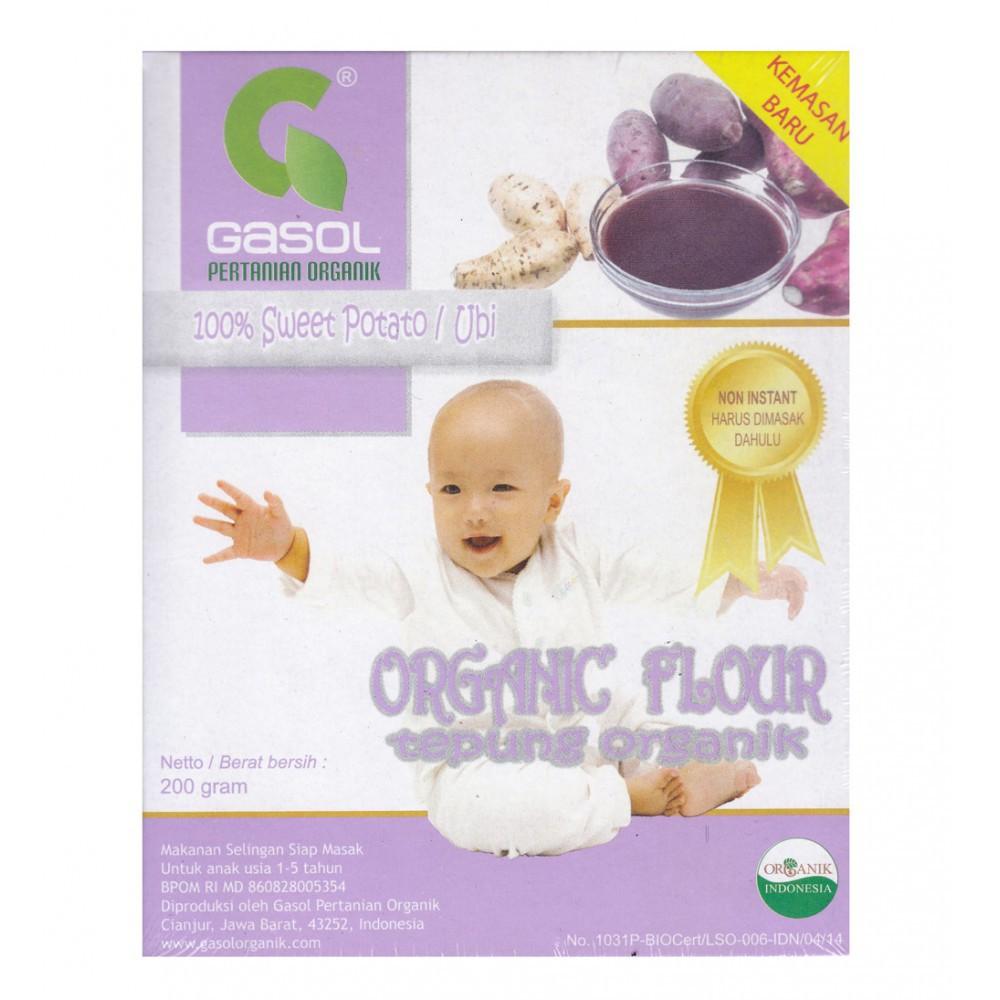 Gasol Tepung Organik 200gr - Ubi