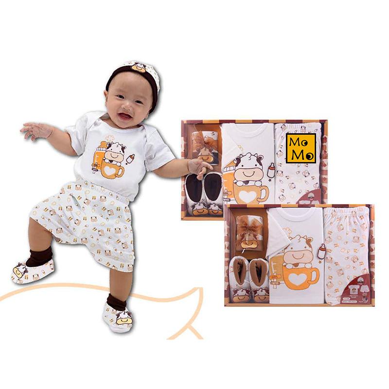 Kiddy Gift Set Cake Shop 11148 - Set Pakaian Bayi Motif Sapi