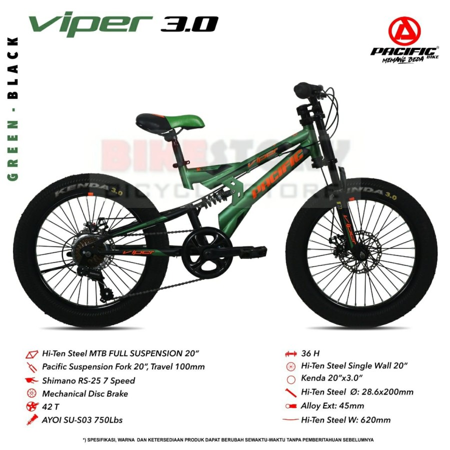 Pacific viper bike hot sale