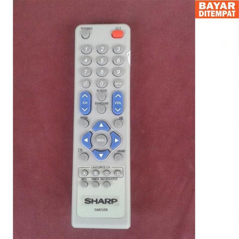 Remot TV Sharp Alexander Tabung / Slim / Flat Original Pabrik
