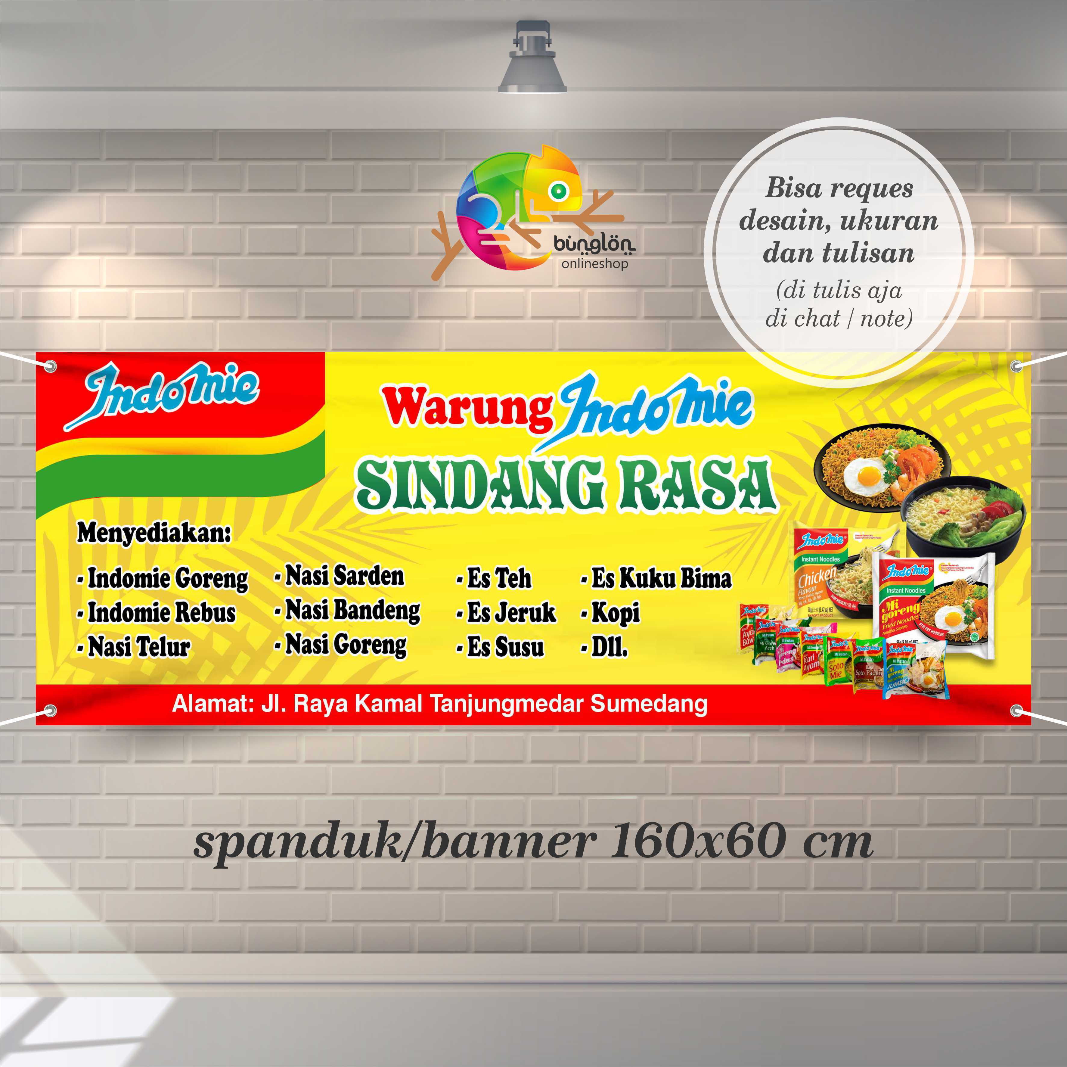 Desain Spanduk Warung Indomie Kumpulan Contoh Spanduk Images