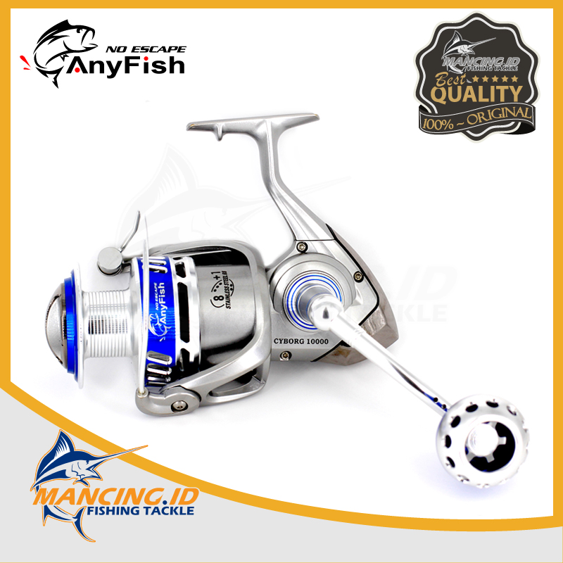 cyborg fishing reel ITX-CB Carbon Body Reels Mag Max paired with the powerful 16kg of ATD drag provides ample stopping power for big reefies in shallow/deep water and also enables quick retrievals to give you the best chance of securing your catch Tsunami, Guard Spinning Fishing Reel,