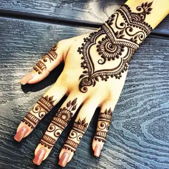 Hena Tato Pengantin Henna Tatto Hitam Hena Hitam Lazada Indonesia